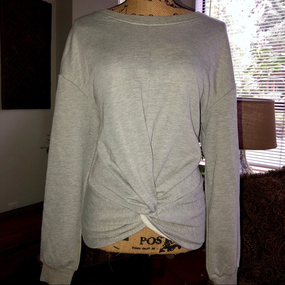 GIFTED🐰LUMIERE🐰TWISTED SWEATSHIRT - Picture 2 of 5